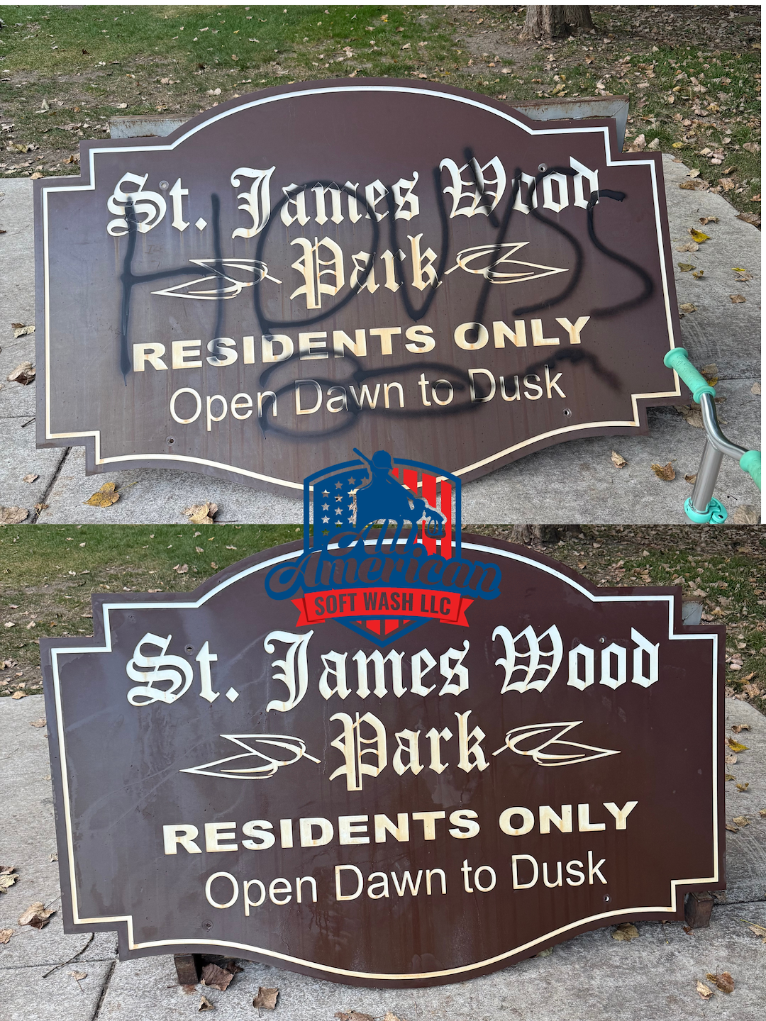 Graffiti Removal in Sylvania Ohio 